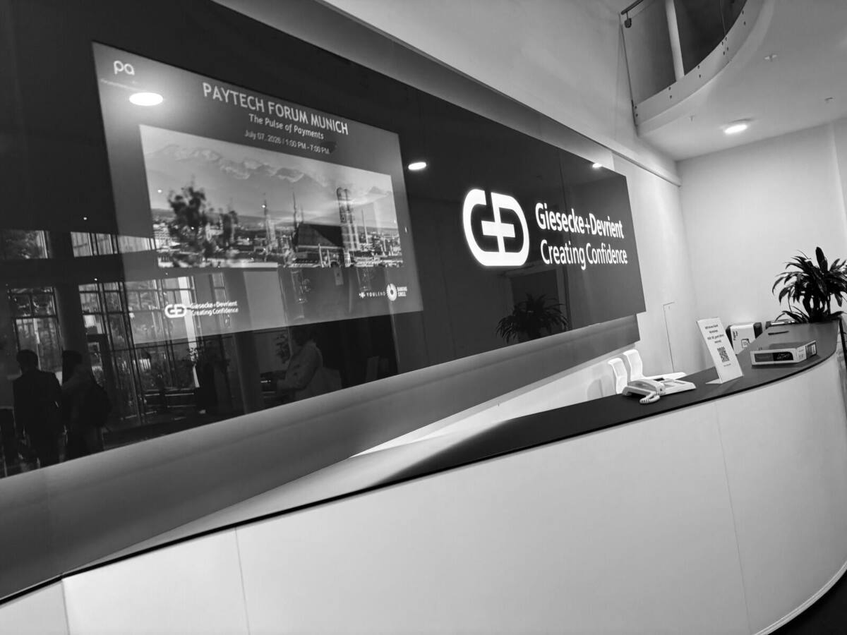 The Payments Association EU event at Giesecke+Devrient in Munich